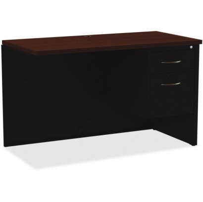 Walnut Laminate Comm. Steel Desk Series 79153