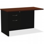 Walnut Laminate Comm. Steel Desk Series 79155