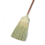 UNS 932Y Warehouse Broom, Corn Fiber Bristles, 42" Wood Handle, Natural, 12/Carton BWK932YCT