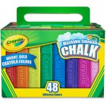 Crayola Washable Bright Sidewalk Chalk Sticks 512048