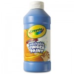 Crayola 551316042 Washable Fingerpaint, Blue, 16 oz CYO551316042