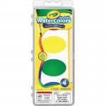 Crayola Washable Nontoxic 4 Watercolor Set 53-0500