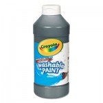 Crayola 542016051 Washable Paint, Black, 16 oz CYO542016051