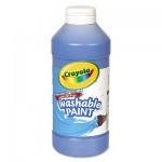 Crayola 542016042 Washable Paint, Blue, 16 oz CYO542016042