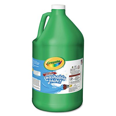 Crayola 542128044 Washable Paint, Green, 1 gal CYO542128044