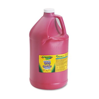 Crayola 542128038 Washable Paint, Red, 1 gal CYO542128038