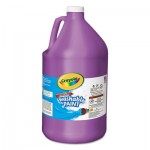 Crayola 542128040 Washable Paint, Violet, 1 gal CYO542128040