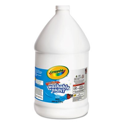 Crayola 542128053 Washable Paint, White, 1 gal CYO542128053