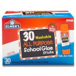 Elmer's Washable School Glue Sticks, 30/Box EPIE556