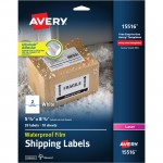Avery Waterproof Shipping Labels with TrueBlock 15516