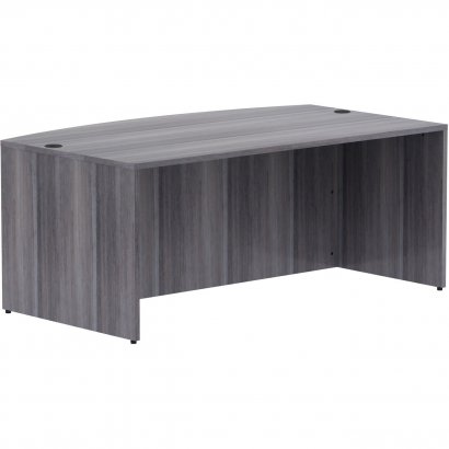 Lorell Weathered Charcoal Laminate Desking 69591