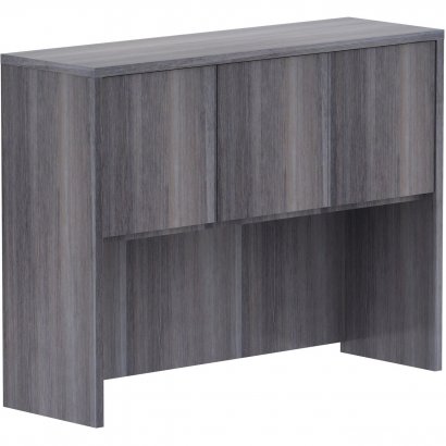 Lorell Weathered Charcoal Laminate Desking 69621