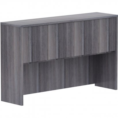 Lorell Weathered Charcoal Laminate Desking 69620