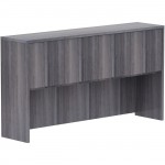 Lorell Weathered Charcoal Laminate Desking 69619