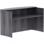 Lorell Weathered Charcoal Laminate Desking 69595