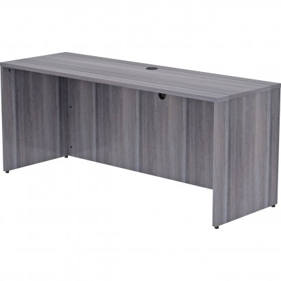 Lorell Weathered Charcoal Laminate Desking 69552