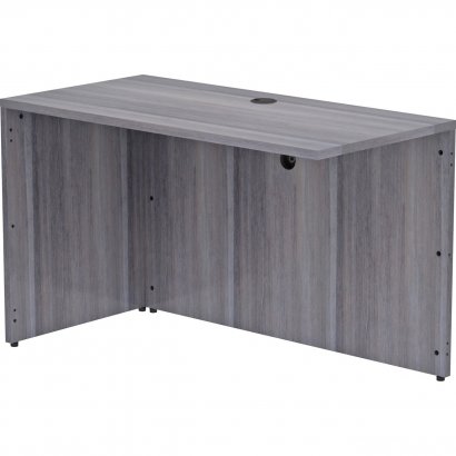 Lorell Weathered Charcoal Laminate Desking 69554