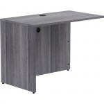 Lorell Weathered Charcoal Laminate Desking 69555