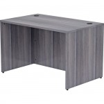 Lorell Weathered Charcoal Laminate Desking Desk Shell 69548