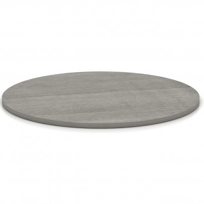 Lorell Weathered Charcoal Round Conference Table 69587