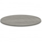 Lorell Weathered Charcoal Round Conference Table 69587