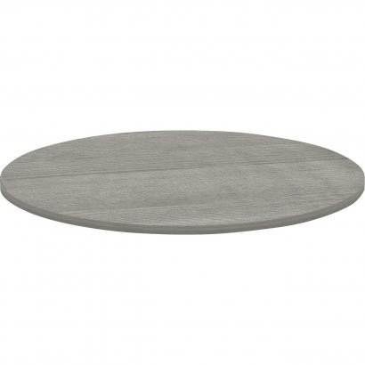 Lorell Weathered Charcoal Round Conference Table 69588