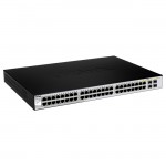 D-Link Websmart Gigabit Switch with 48 1000Base-T and 4 SFP Ports DGS-1210-52