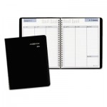 DayMinder Weekly Planner, 6 7/8 x 8 3/4, Black, 2016 AAGG59000