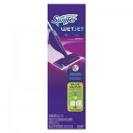 WetJet Mop Starter Kit, 46" Handle, Silver/Purple PGC92811KT