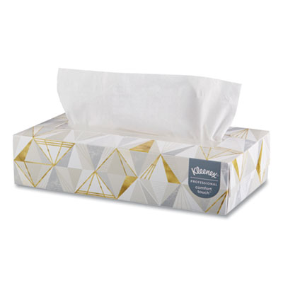 Kleenex 21606 White Facial Tissue, 2-Ply, White, Pop-Up Box, 125 Sheets/Box KCC21606BX