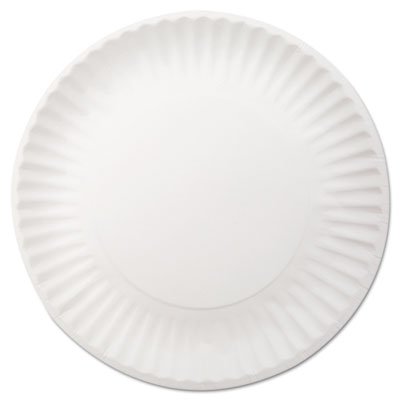 Dixie White Paper Plates, 9" dia, 250/Pack, 4 Packs/Carton DXEWNP9OD
