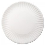 Dixie White Paper Plates, 9" dia, 250/Pack, 4 Packs/Carton DXEWNP9OD