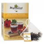 MYT40027 Whole Leaf Tea Pouches, Wild Berry Hibiscus, 15/Box MYT40027