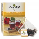 MYT40027 Whole Leaf Tea Pouches, Wild Berry Hibiscus, 15/Box MYT40027