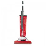 Sanitaire Widetrack Commercial Upright Vacuum w/Vibra Groomer, 16" Path, 18.5lb, Red EURSC899H
