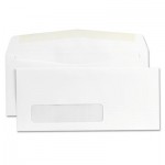 UNV35219 Window Business Envelope, Contemporary, #9, White, 500/Box UNV35219