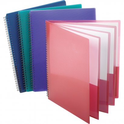 Oxford Wire Binding 8-Pocket Folders 5740404BD