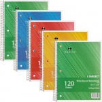 Sparco Wire Bound College Ruled Notebook 83254BD