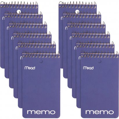 Mead Wirebound Memo Book 45354PK