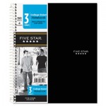 Five Star Wirebound Notebook, College Rule, 8 1/2 x 11, 3 Subject, 150 Sheets MEA06210
