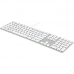 Matias Wired Aluminum Keyboard with Numeric Keypad for Mac, Silver FK318S