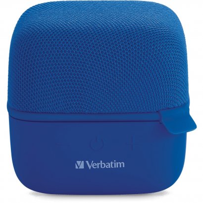 Verbatim Wireless Cube Bluetooth Speaker - Blue 70226