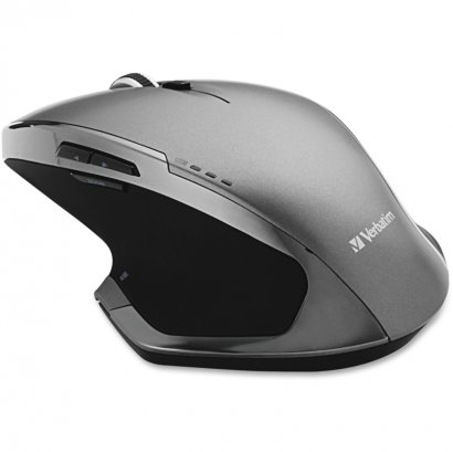 Verbatim Wireless Desktop 8-Button Deluxe Blue LED Mouse - Graphite 98622