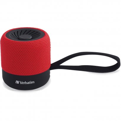 Verbatim Wireless Mini Bluetooth Speaker - Red 70230