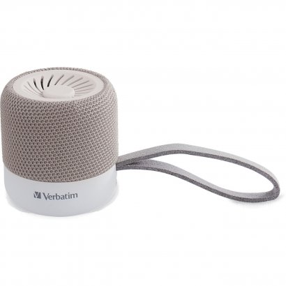 Verbatim Wireless Mini Bluetooth Speaker - White 70232