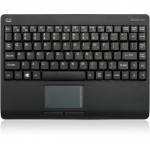 Adesso Wireless Mini Touchpad Keyboard WKB-4110UB