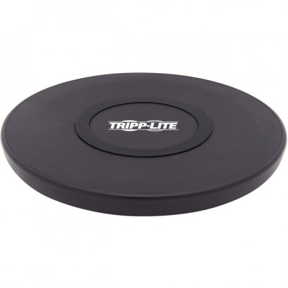 Tripp Lite Wireless Phone Charger - 10W, Qi Certified, Apple and Samsung Compatible, Black U280-Q01FL-BK