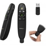 StarTech.com Wireless Presentation Remote with Green Laser Pointer - 90 ft. (27 m) PRESREMOTEG