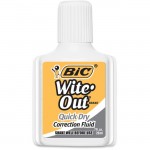 BIC Wite-Out Correction Fluid WOFQDP1WHI