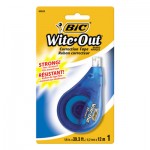 BIC Wite-Out EZ Correct Correction Tape, Non-Refillable, 1/6" x 472 BICWOTAPP11